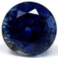 USD 911,  AAAA Quality Sapphires Wholesale 0.81ct Round Blue Sapphire