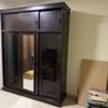SAR 700,  Brown Wooden Big Size Wardrobe For Sale