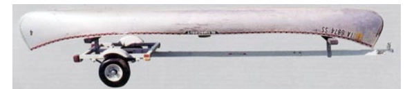 New York, Businesses For Sale, Durable Single Kayak Trailer For Safe Kayak Transport