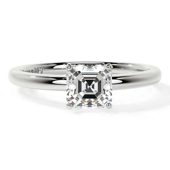 New York, Jewelry, USD 1633,  Order 2.00cts Asscher Lab Grown Diamond Rings Online