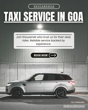Goa, Rideshare, Best Goa Airport Cab Booking At Low Price