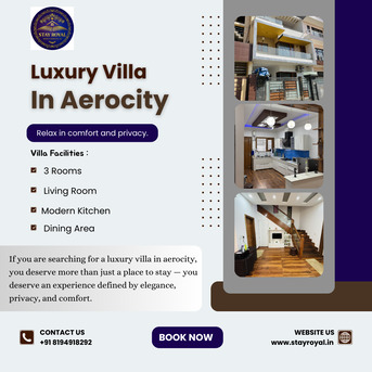 Punjab, Villas, INR 4000,  83170 Sq. Meter,  Premium Luxury Villa In Aerocity Near Top Attractions