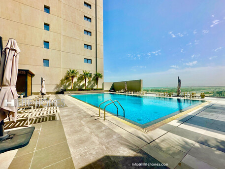 Sabah Al Salem, Apartments/Houses, KWD 1800/month,  3 BR,  Luxury Seaview Beautiful Penthouse With Terrace For Rent In Sabha Al Salem