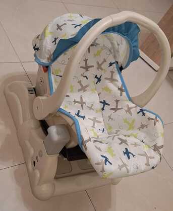 Al Sulaymaniyyah, Baby & Kid Stuff, SAR 65,  Juniors 4in1 Baby Carry Cot & Babylove Sacca Transporter Carry Cot