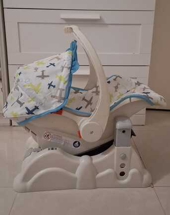 Al Sulaymaniyyah, Baby & Kid Stuff, SAR 65,  Juniors 4in1 Baby Carry Cot & Babylove Sacca Transporter Carry Cot