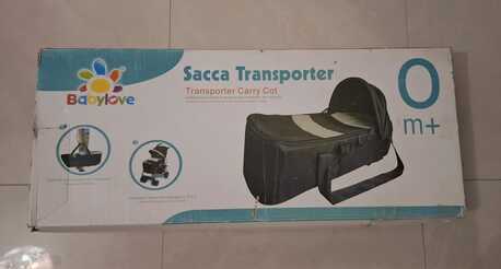 Al Sulaymaniyyah, Baby & Kid Stuff, SAR 65,  Juniors 4in1 Baby Carry Cot & Babylove Sacca Transporter Carry Cot