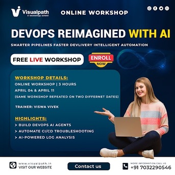 Hyderabad, Lessons Offered, DevOps Reimagined With AI Free Live Workshop &ndash; Visualpath