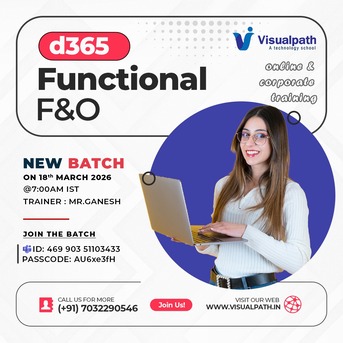 Hyderabad, Education, D365 Functional F&O Training &ndash; New Batch Online