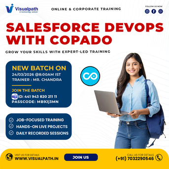 Hyderabad, Lessons Offered, Salesforce DevOps With Copado &ndash; FREE Live Demo | Visualpath
