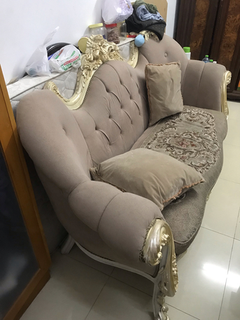 Hamad Town, Furniture, BHD 15,  Sofa Set And Double Size Bed