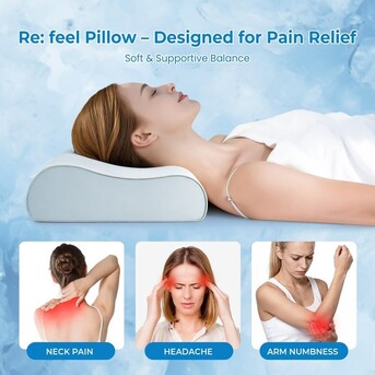 New York, Farm & Garden, USD 59,  Struggling With Neck Pain And Poor Sleep? Try Ergonomic Pillow For Proper Spine Alignment