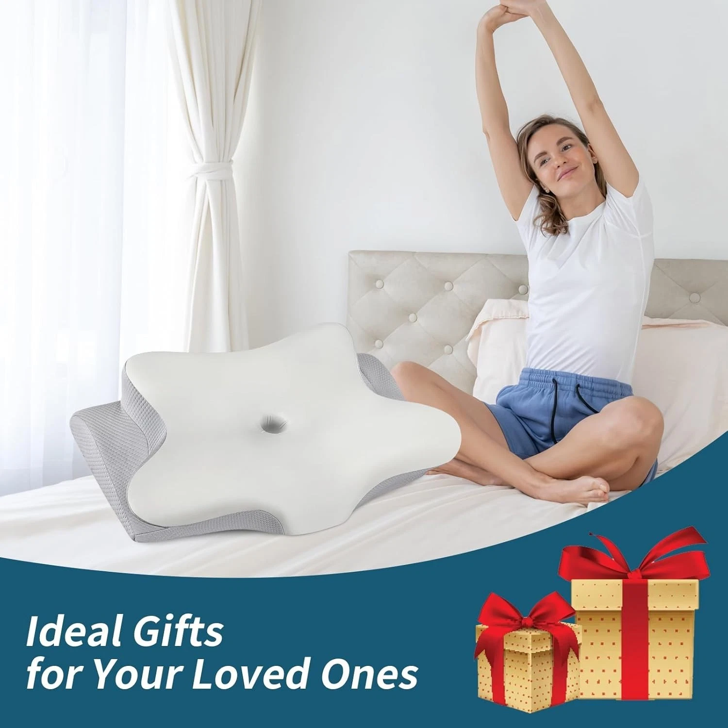 New York, Farm & Garden, USD 59,  Struggling With Neck Pain And Poor Sleep? Try Ergonomic Pillow For Proper Spine Alignment