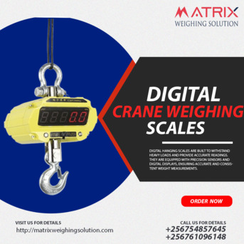 Kampala, Heavy Equipment, UGX 30000,  Industrial Crane Weighing Scales Company In Uganda +256 761096148