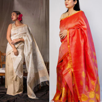 Mumbai, Clothing & Accessories, INR 15000,  Sereki Kesa Pat Mekhela Sador &ndash; Premium Traditional Assamese Attire