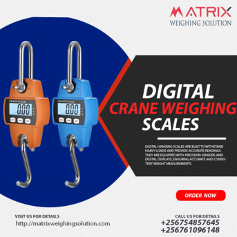 Kampala, Heavy Equipment, UGX 30000,  Electronic Crane Weighing Scales Company In Uganda +256 761096148