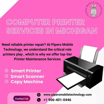 New York, Computer, Trusted Printer Service And Repair In Michigan