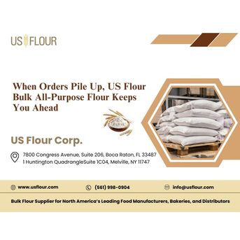 New York, Food, When Orders Pile Up, US Flour Bulk All-Purpose Flour Keeps You Ahead