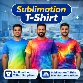 Pune, Wholesale Products, Sublimation T-Shirt Manufacturers In Pune | Premium Printing By Systemagic