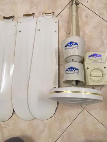 Al Aziziyah, Electrical & Plumbing, SAR 45,  مروحة سقف كهربائية تعمل بجهد 110 فولت تيار م