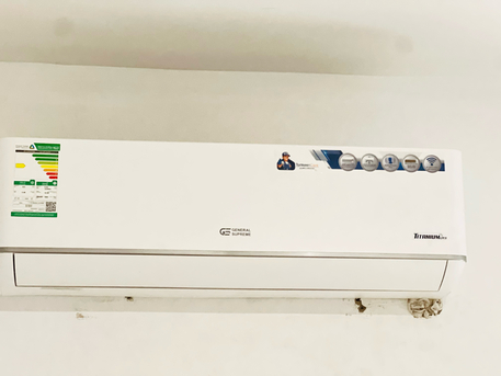 Al Naseem, Air Conditioners, SAR 1500,  2 TON SPLIT AC HOT AND COOLING- GENERAL SUPREME