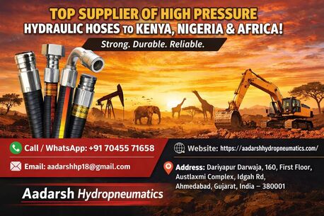 Ahmedabad, Automotive, Power Up Your Projects: Africa&rsquo;s Trusted High Pressure Hydraulic Hose Supplier