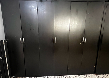 Naseem, Household Items, SAR 500,  TWO 6 DOOR BLACK CUPBOARD