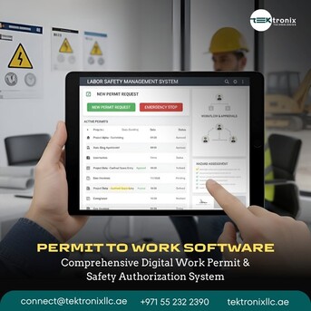 Dubai, Computer, Improving UAE Workplace Safety With Smart Digital Permit-to-Work Solutions