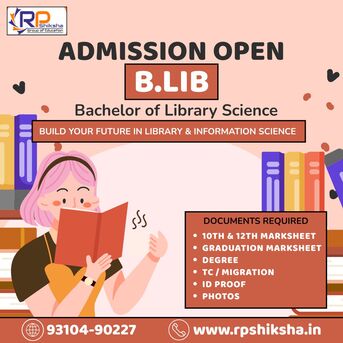 New Delhi, Education, Admission Open B.Lib