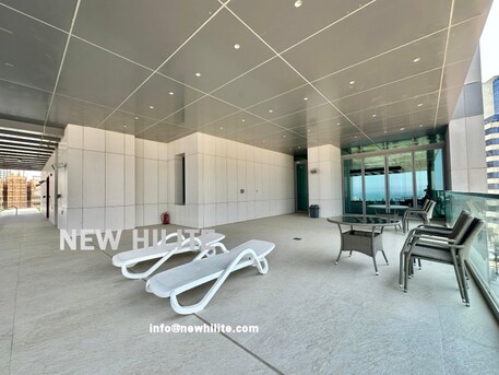 Daiya, Apartments/Houses, KWD 1500/month,  2 BR,  Brand New 2-Bedroom Sea View Duplex For Rent Near Daiyya