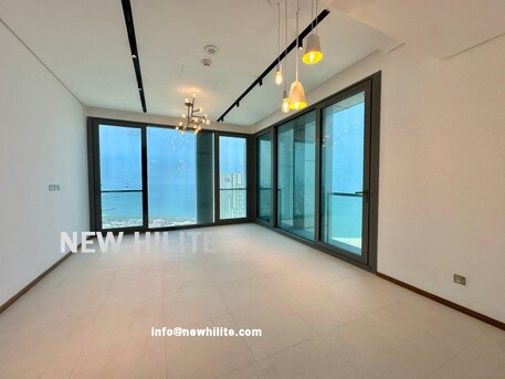 Daiya, Apartments/Houses, KWD 1500/month,  2 BR,  Brand New 2-Bedroom Sea View Duplex For Rent Near Daiyya