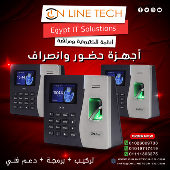 Cairo, Electronics, EGP 1,  ZK-K14 Pro من اون لاين تك &ndash; دقة عالية في تسجيل الحضو