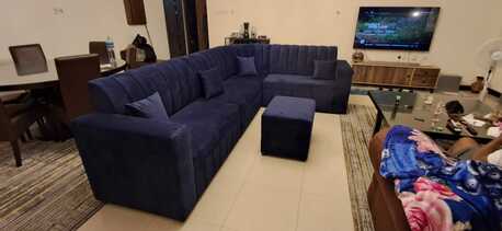 Riffa, Furniture, BHD 85,  Sofa New 5 Mtr 85 - പുതിയ സോഫ 3 സീറ്റർ 60 BHD കൂടെ കോഫി മേശയും. ബന