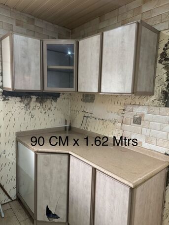 Khobar, Household Items, SAR 2600,  For Quick Sale Complete Kitchen Cabinets With Countertop & Bar For Sale 2900 Sr