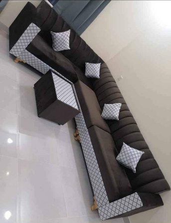 Riffa, Furniture, BHD 85,  Sofa New Fabricated 5mtr L Shape 85 BHD. 39591722