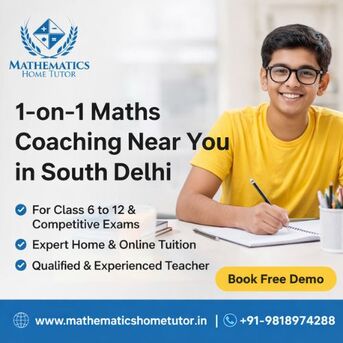 New Delhi, Education, Best Maths Teacher In South Delhi Near You For 1-on-1 Classes