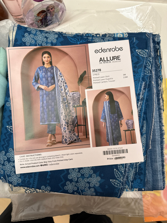 Riyadh, Clothing & Accessories, SAR 400,  Pakistani Dress - Un Stiched- Original Brand