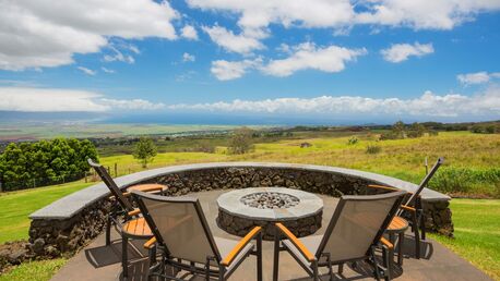 Houston, Construction, Modern Outdoor Propane Fireplace For Cozy Evenings