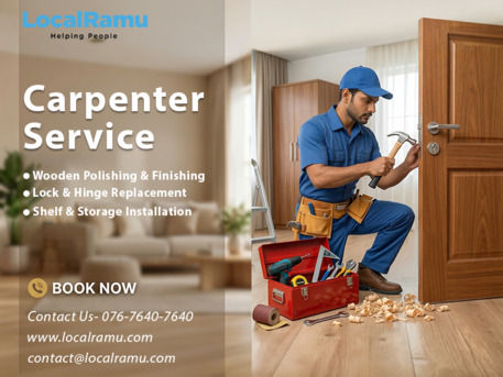 Bangalore, Appliance Repair, Professional Carpentry Service By LocalRamu With Skilled Technicians In Mysuru