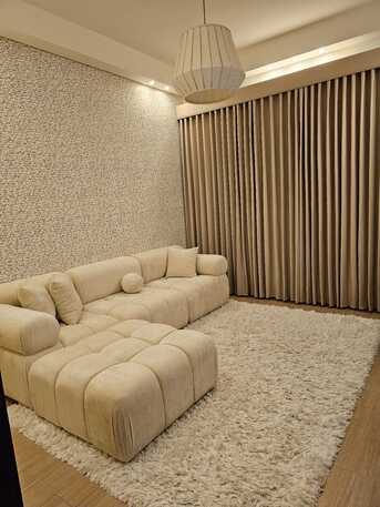 Isa Town, Furniture, BHD 30,  Soft Shag Carpet - White - Clean & Cozy