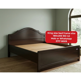 Manama, Furniture, BHD 42,  🌍🌐King Size Bed Frame In Good Condition For Spg0ale With Delivery