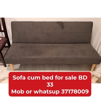 Manama, Furniture, BHD 33,  🌍🌐Sofa Cum Bed In Good Condition For Spg0ale With Delivery