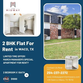 New York, Real Estate, Best 2 BHK Apartment Deals In Waco, TX