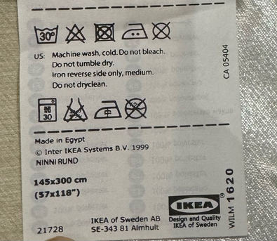 Jeddah, Household Items, SAR 95,  Ikea Curtain For Sale In An Exellent Condition