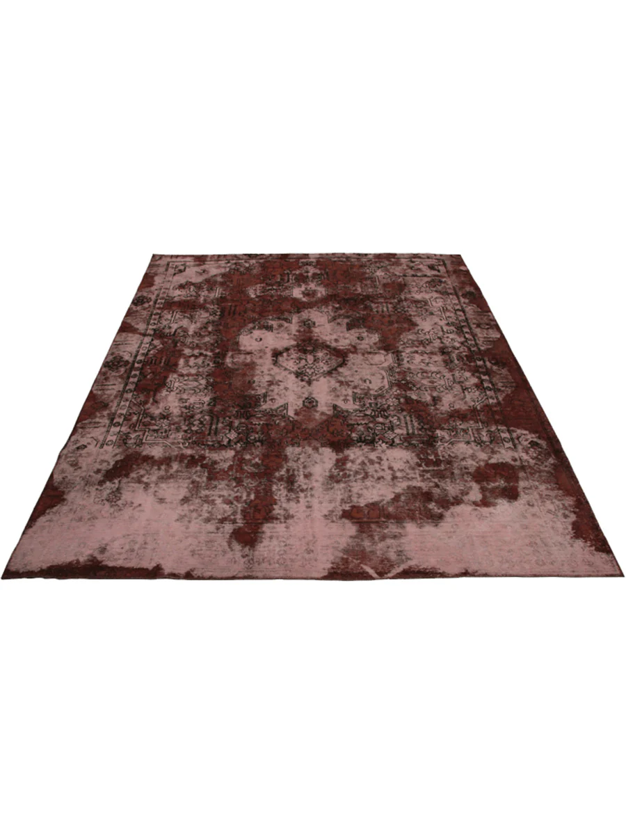 New York, Furniture, USD 1300,  9x12 Vintage Distressed Overdyed Persian Area Rug - 108959