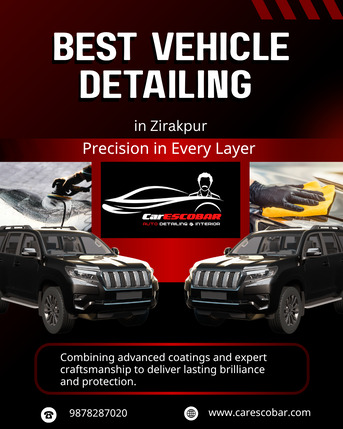 Punjab, Automotive, Best Vehicle Detailing In Zirakpur.