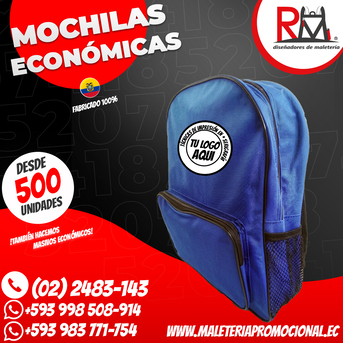 Quito, Marketing, Fabricantes De Mochilas Econ?micas En Quito Ecuador