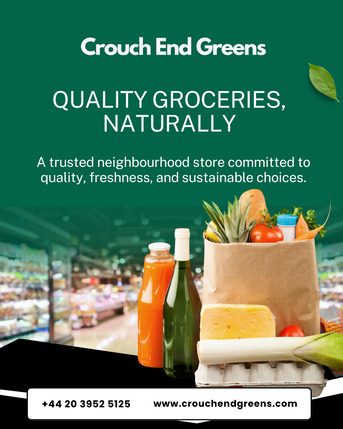 London, Food & Drink, Organic Supermarket In Crouch End.