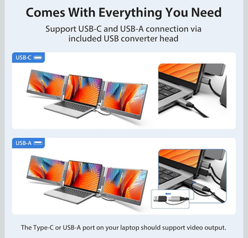 Al Rawdah, Tablet Computers, SAR 800,  Dual Extended Portable Display For Laptop