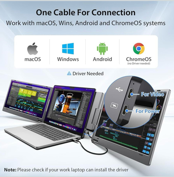 Al Rawdah, Tablet Computers, SAR 800,  Dual Extended Portable Display For Laptop