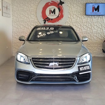 Manama, Vehicles, Cars & Trucks , BHD 15900,  Mercedes Benz S500,  2016,  Automatic,  123000 KM,   -